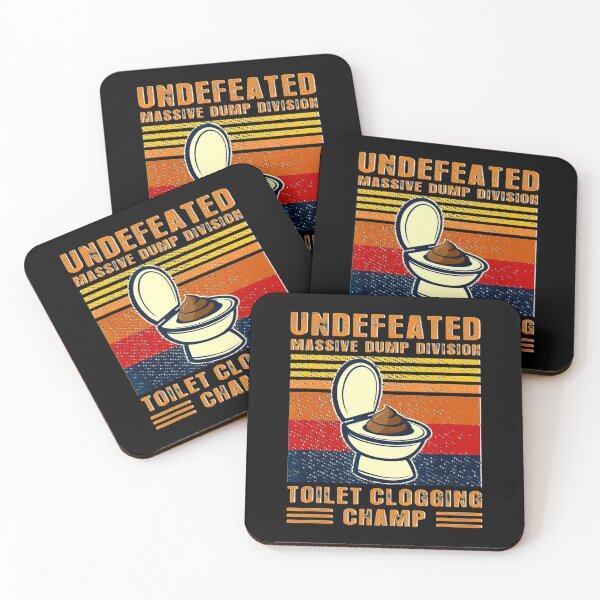 Item preview, Undefeated Massive Dump Division Toilet Clogging Champ Gift_8 designed and sold by BegayStore.