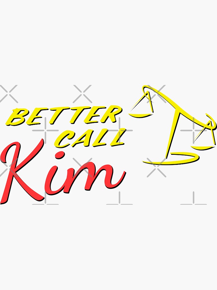 Kim Wexler Better Call Saul Sticker Hand Drawn 