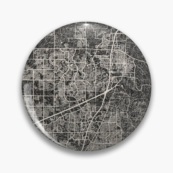 Item preview, McKinney map Texas Ink lines designed and sold by InkMaps.