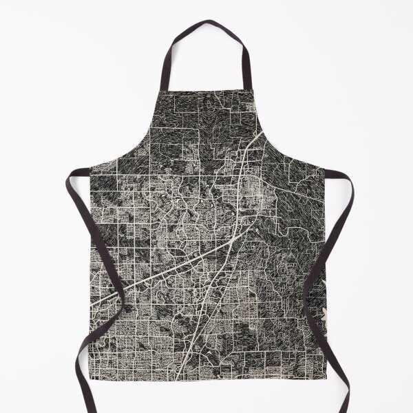 Item preview, McKinney map Texas Ink lines designed and sold by InkMaps.