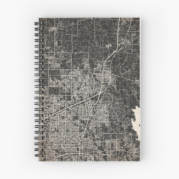 Item preview, McKinney map Texas Ink lines 2 designed and sold by InkMaps.