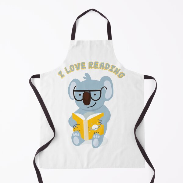 Item preview, i love reading blue kids children blue boy cute design designed and sold by MeryemSpace.