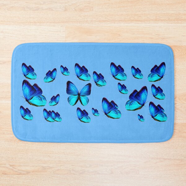 Item preview, Blue butterfly on repeat  designed and sold by SueKnox.