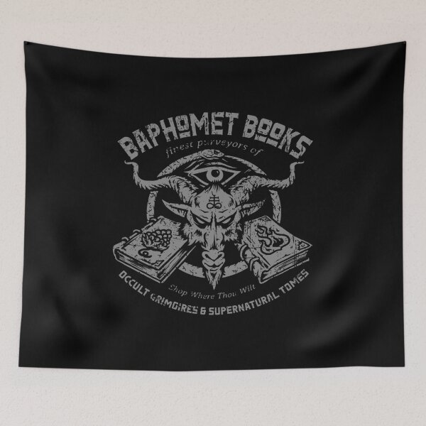 Item preview, Baphomet Books Devil Book Hell Lover Supernatural  Tomes designed and sold by Drussiilla35.
