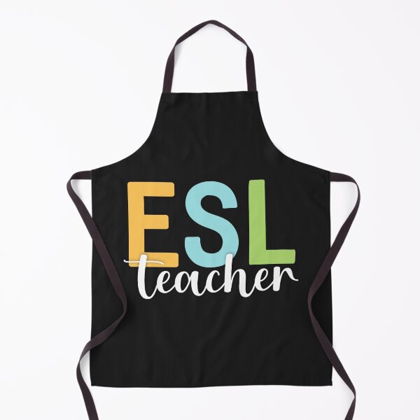 Item preview, ESL Teacher designed and sold by CutiPiStudios.