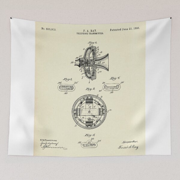 Item preview, Telephone Transmitter-1898 designed and sold by paulrommer.