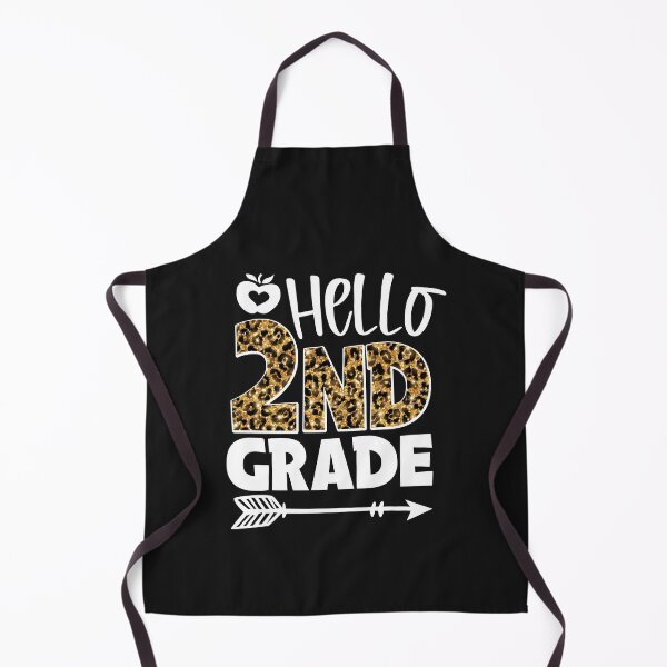 Item preview, Hello 2nd Grade Leopard GT designed and sold by WaveOcean123.