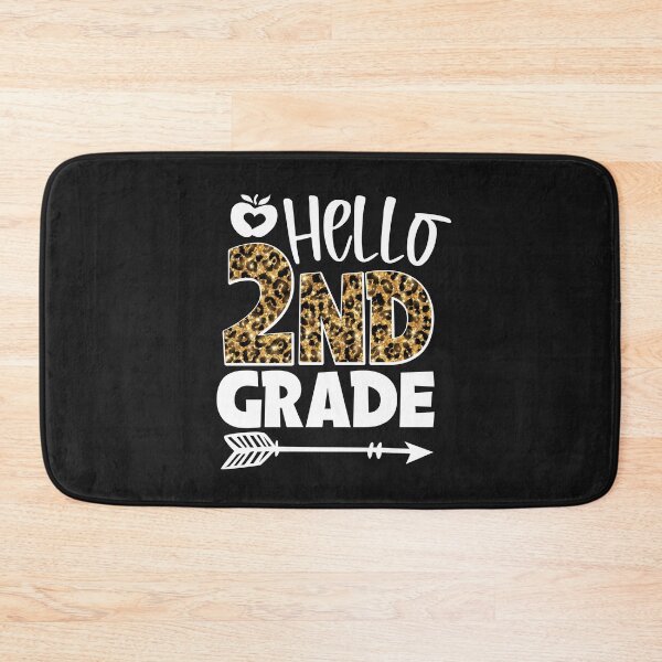 Item preview, Hello 2nd Grade Leopard GT designed and sold by WaveOcean123.