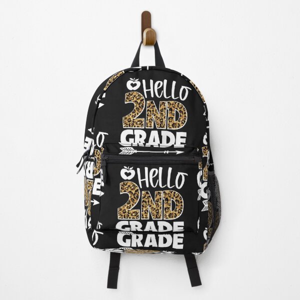 Item preview, Hello 2nd Grade Leopard GT designed and sold by WaveOcean123.