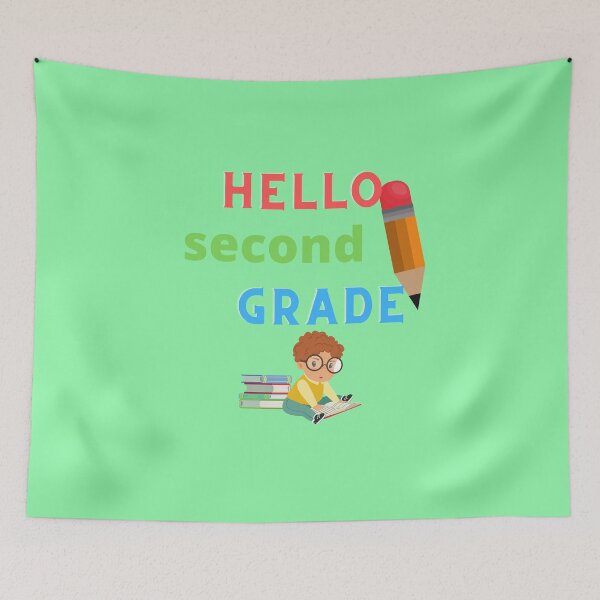 Item preview, Hello Second Grade - Passion designed and sold by Adnandar.