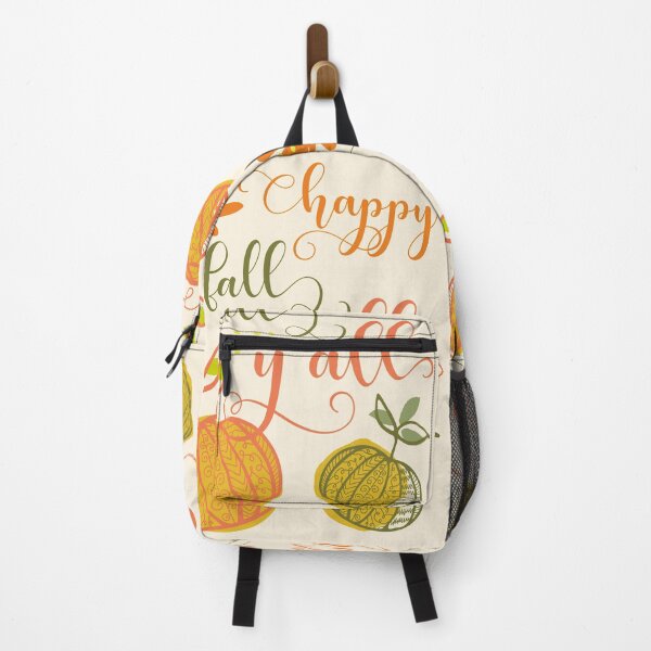 Item preview, Happy Fall Y'all. Pumpkins and Typography Fall Season. designed and sold by LotusBlanc.