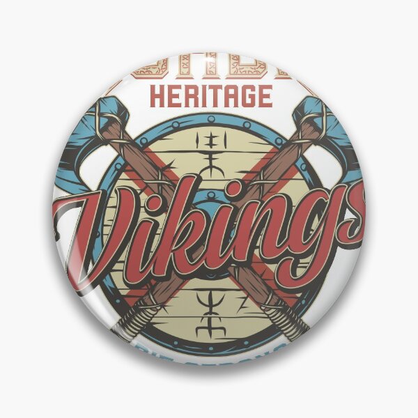 Item preview, valhalla vikings warriors retro vintage die strong in battle designed and sold by Frihadragon.