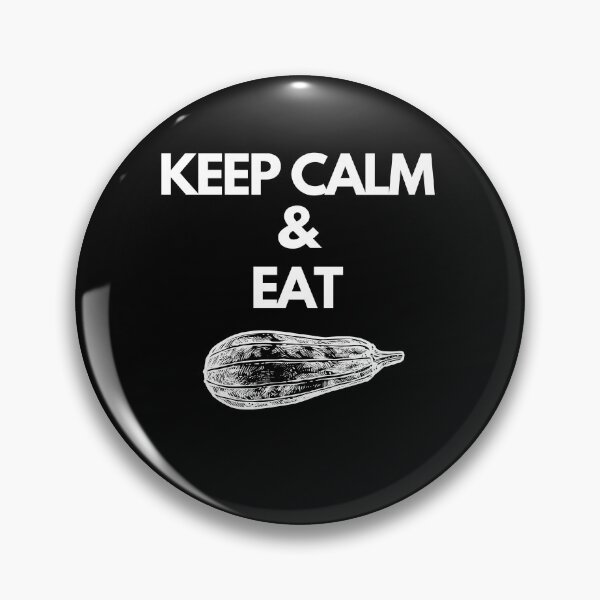 Item preview, Keep Calm And Eat Zucchini, Vegetarian Funny, Zucchini  Go Vegan, Food designed and sold by SweetEnjoyable.