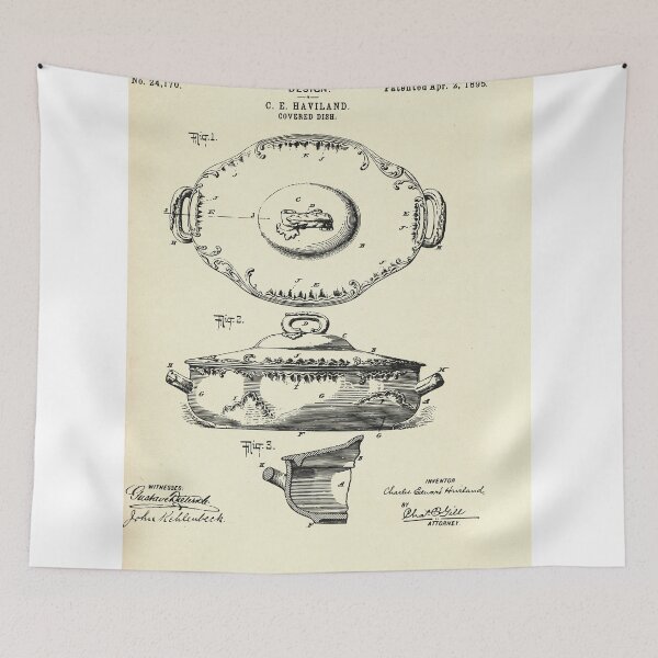 Item preview, Covered Dish-1895 designed and sold by paulrommer.