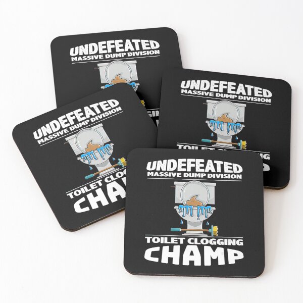 Item preview, Undefeated Massive Dump Division Toilet Clogging Champ Gift_17 designed and sold by BegayStore.