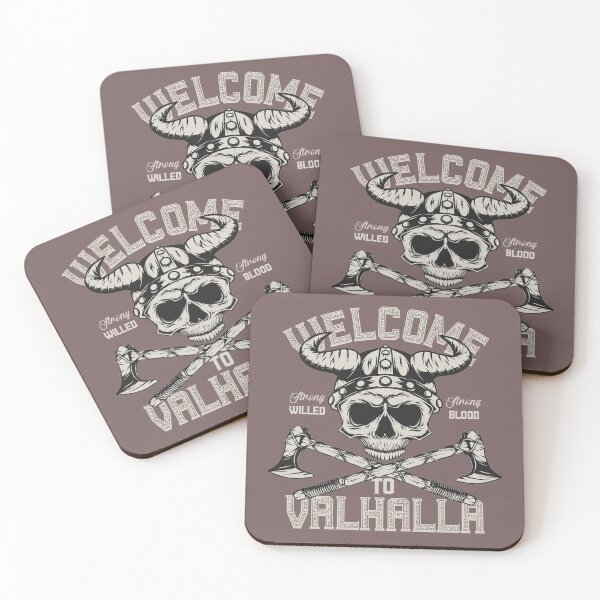 Item preview, valhalla vikings warriors retro vintage designed and sold by Frihadragon.
