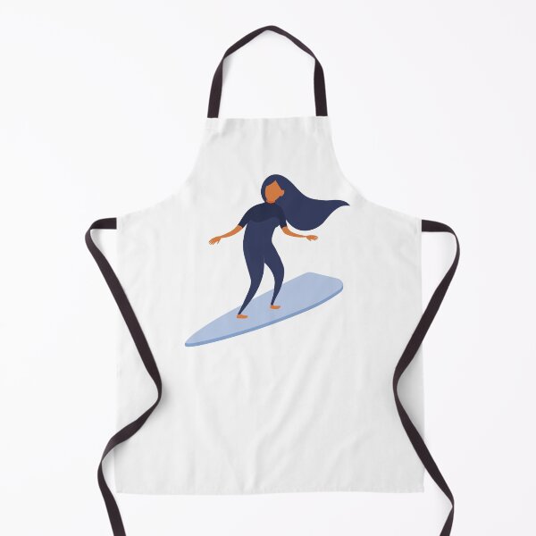 Item preview, SURFER girl in blue designed and sold by jazzydevil.