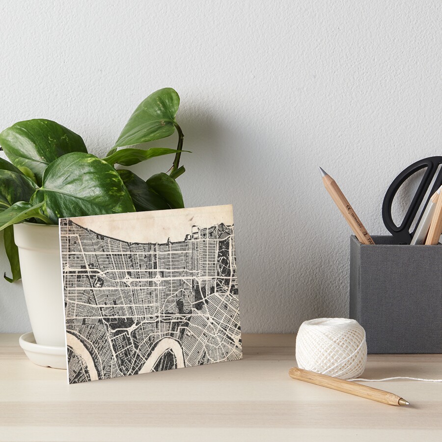 Vista previa del artículo con la obra «Lámina rígida», diseñado y vendido por InkMaps.