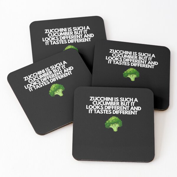 Item preview, Zucchini Is A Cucumber, Vegetarian Funny, Zucchini  Go Vegan, Food designed and sold by SweetEnjoyable.