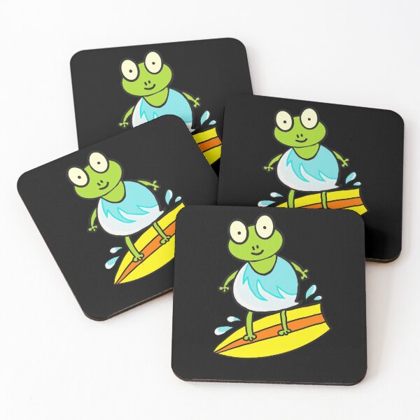 Item preview, Surfing Frog designed and sold by papaipapai198.