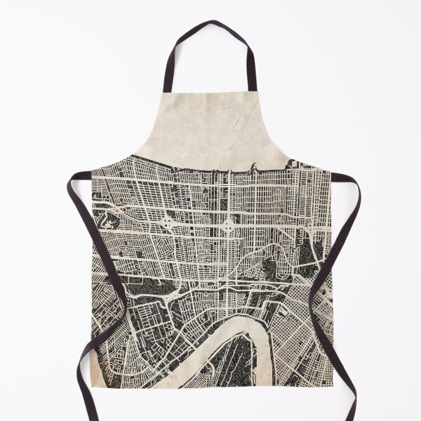 Item preview, Metairie map Louisiana Ink lines 2 designed and sold by InkMaps.