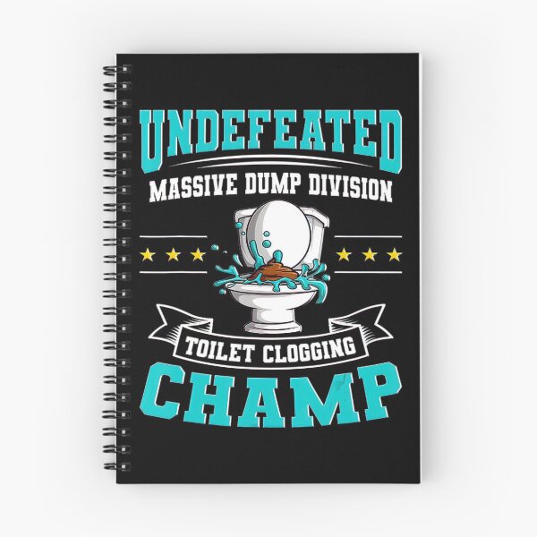 Item preview, Undefeated Massive Dump Division Toilet Clogging Champ Gift_18 designed and sold by BegayStore.