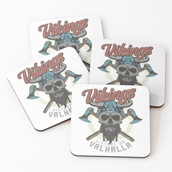 Item preview, valhalla vikings warriors retro vintage designed and sold by Frihadragon.