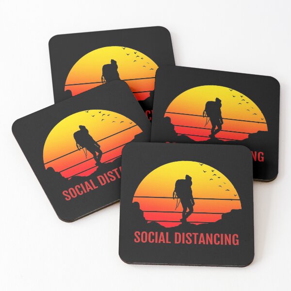 Item preview, Funny outdoor design, whether you are a hiker, a bushcrafter or just love being alone in nature, social distancing is no problem for you! designed and sold by NobelFashion.