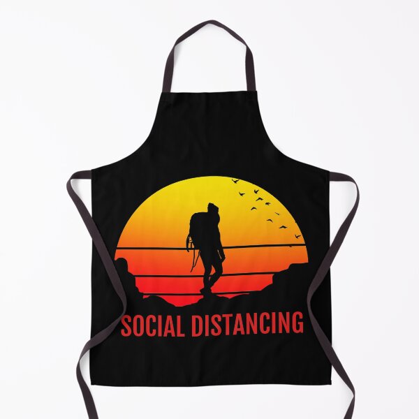 Item preview, Funny outdoor design, whether you are a hiker, a bushcrafter or just love being alone in nature, social distancing is no problem for you! designed and sold by NobelFashion.