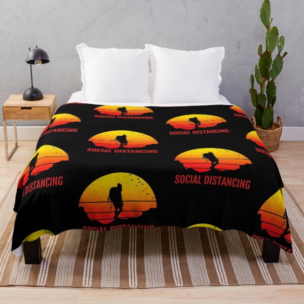 Item preview, Funny outdoor design, whether you are a hiker, a bushcrafter or just love being alone in nature, social distancing is no problem for you! designed and sold by NobelFashion.