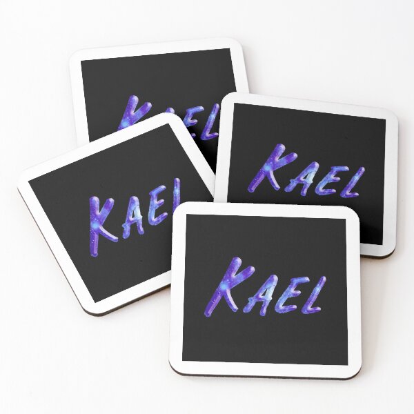 Item preview, abstract blacklight text posters - Kael hypercolor stars nebula words  designed and sold by Long Exposure.
