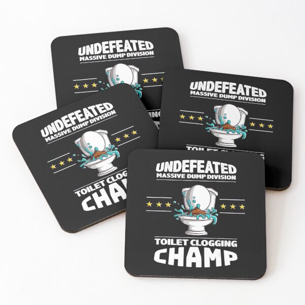 Item preview, Undefeated Massive Dump Division Toilet Clogging Champ Gift_19 designed and sold by BegayStore.