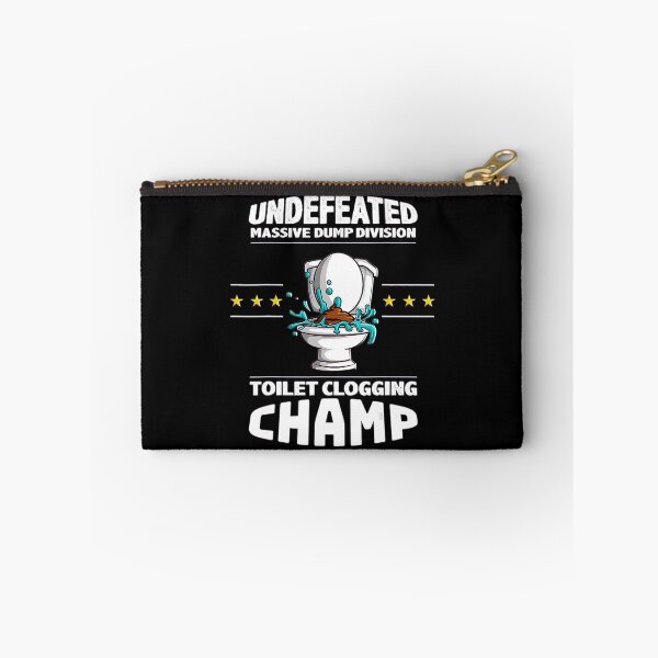 Item preview, Undefeated Massive Dump Division Toilet Clogging Champ Gift_19 designed and sold by BegayStore.