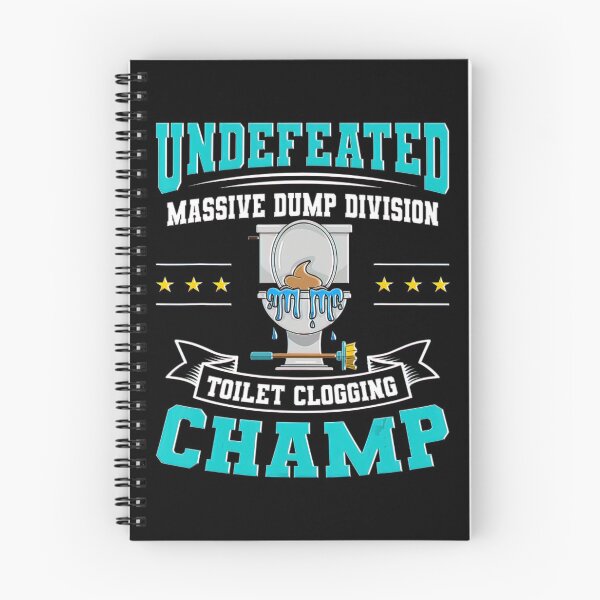 Item preview, Undefeated Massive Dump Division Toilet Clogging Champ Gift_20 designed and sold by BegayStore.