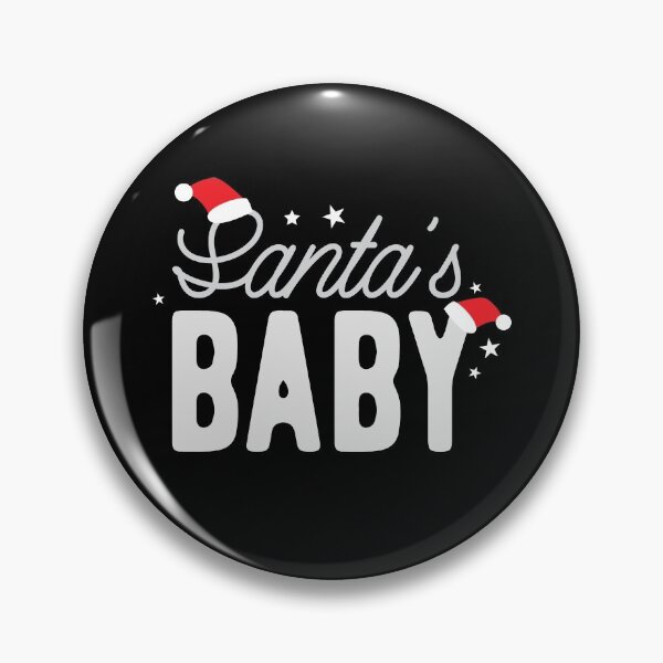 Item preview, SANTA'S BABY funny Christmas Santa design designed and sold by jazzydevil.