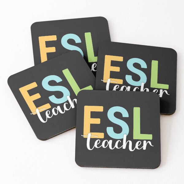 Item preview, ESL Teacher designed and sold by CutiPiStudios.