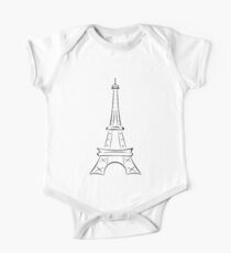 Eiffel Tower One Piece - Short Sleeve
