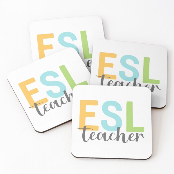 Item preview, ESL Teacher designed and sold by CutiPiStudios.