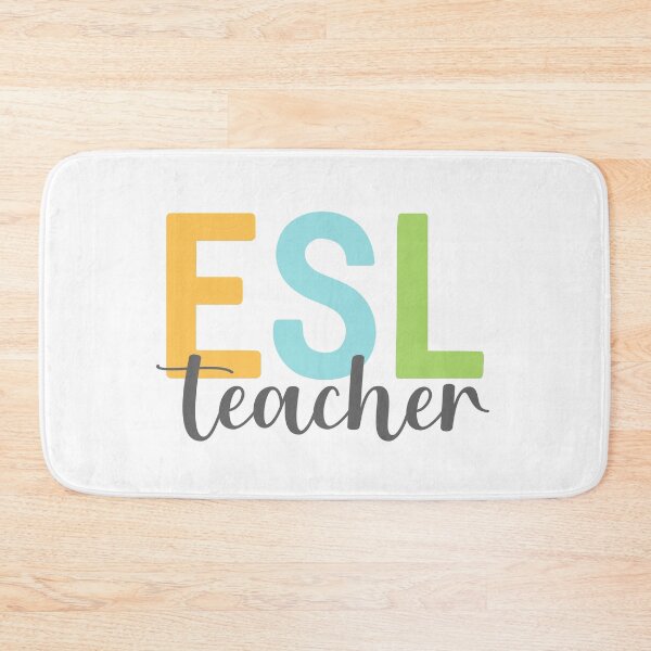 Item preview, ESL Teacher designed and sold by CutiPiStudios.
