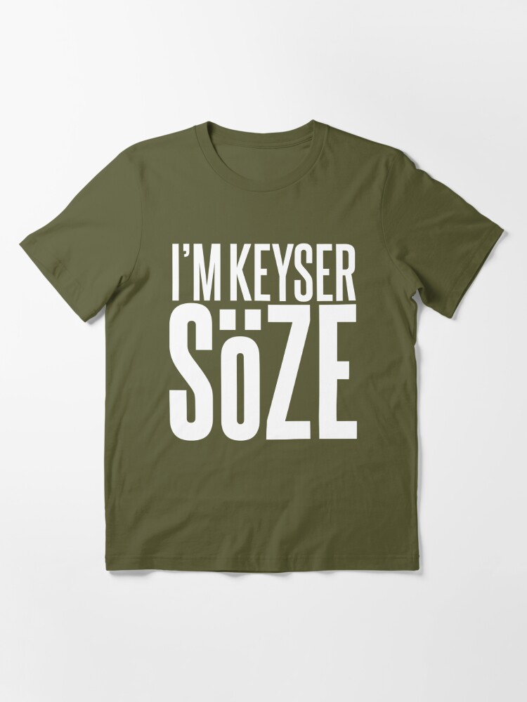 Usual Suspects T Shirt, Wasn't Me It Was Keyser Soze
