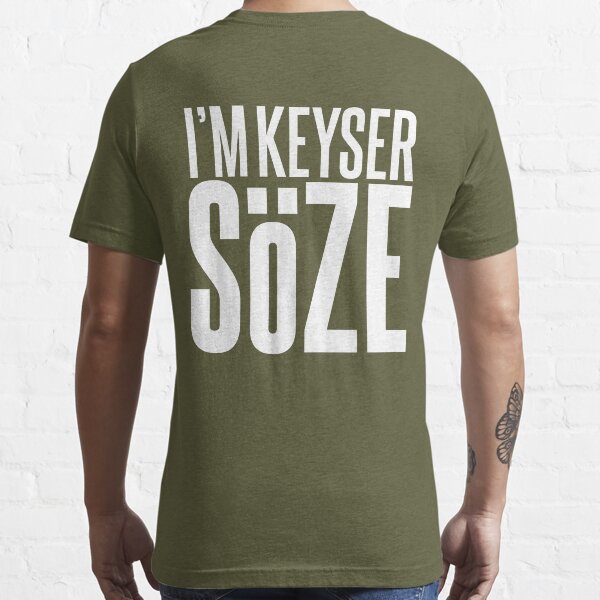 I work for keyser soze' Men's T-Shirt