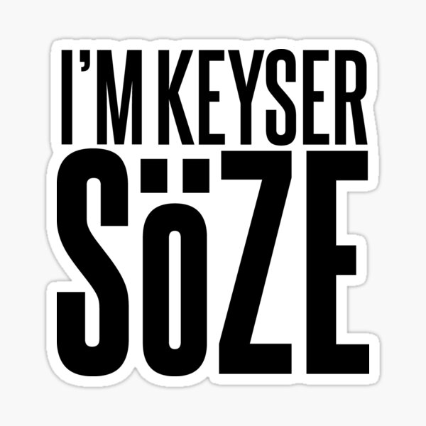 I'm Keyser Soze - The Usual Suspects - Pin