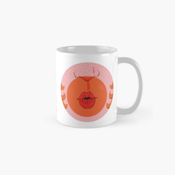 Orange Bubblegum Balloon Classic Mug