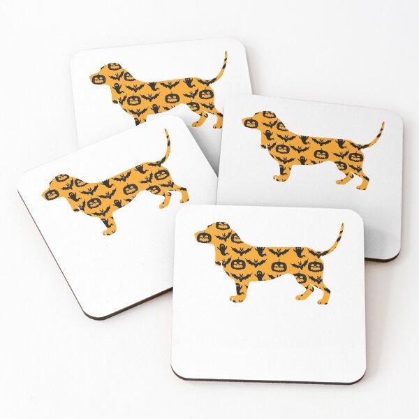 Item preview, basset hound dog halloween pattern gift designed and sold by alaechamlal.