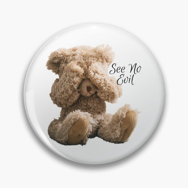 Item preview, See No Evil Teddy designed and sold by teddybeartees.