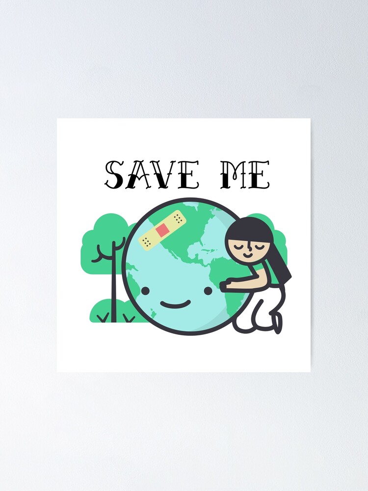 Earth Poster Drawing Mother Nature - Save The Earth Poster - 1600x1518 PNG  Download - PNGkit