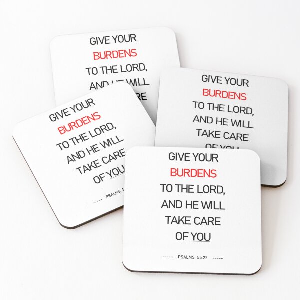 Item preview, Psalms 55:22 (Bible Quote) designed and sold by PSheekey.