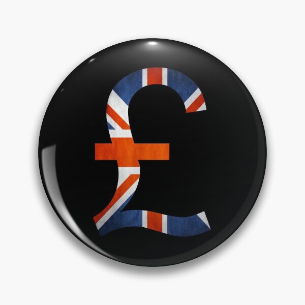 Item preview, Beautiful BRITISH POUND ￡ sign with Union Jack Flag pattern! designed and sold by Popular-Gifts.