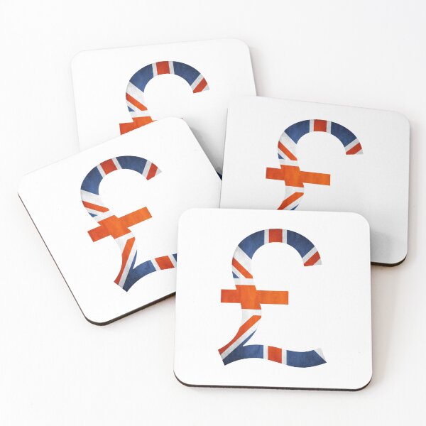 Item preview, Beautiful BRITISH POUND ￡ sign with Union Jack Flag pattern! designed and sold by Popular-Gifts.