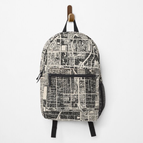 Item preview, Miramar map Florida Ink lines designed and sold by InkMaps.